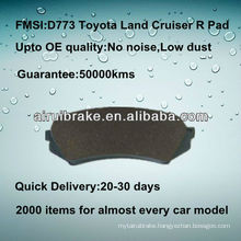 D773 high quality ceramic brake pad for Toyota Land Cruiser